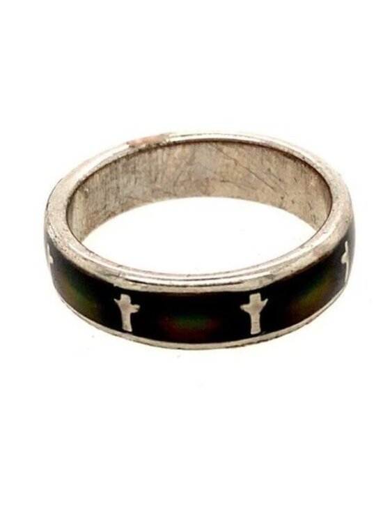 Cross Design Band  - Picture 2 of 4